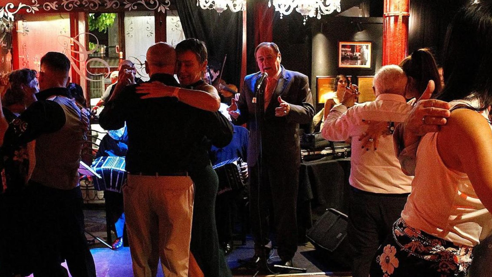 Música en vivo en milonga